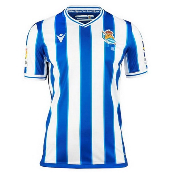 Thailand Trikot Real Sociedad Heim 2020-21 Blau Fussballtrikots Günstig